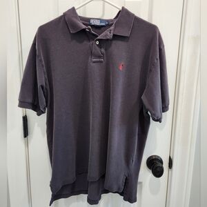 Polo Ralph Lauren Men's Large Shirt Faded Black